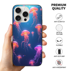 夢幻水母 iPhone 15/15 Pro/15 Pro Max 手機殼 - OKOMALL
