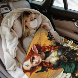 Couette en Flanelle Sprite Rêveur - Okomall