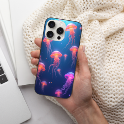 梦幻水母 iPhone 15/15 Pro/15 Pro Max 手机壳 - OKOMALL