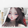 梦幻少女法兰绒毛毯 - Okomall