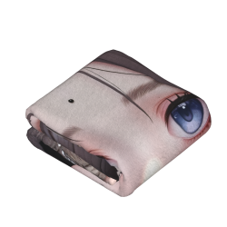 Couverture de flanelle Fille Rêveuse - Okomall