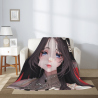 梦幻少女法兰绒毛毯 - Okomall