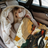 Coperta in flanella da 280g (Orizzontale) Motivo di Guerrigliera Femminile Fantastica