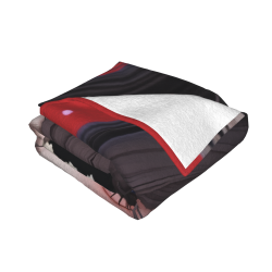 280g Flanelldecke (Horizontaler Stil) mit exquisitem Anime-Muster