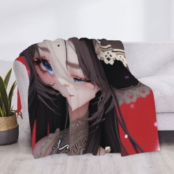 280g Flanelldecke (Horizontaler Stil) mit exquisitem Anime-Muster