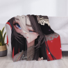 280g Flanelldecke (Horizontaler Stil) mit exquisitem Anime-Muster