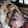 280g Flanelldecke (Horizontaler Stil) mit exquisitem Anime-Muster