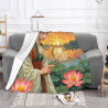 Coperta in法兰绒 di 280g - Motivo di Bellezza Antica