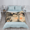 280g Flannel Fleece Blanket (Vertical Style) with Pattern