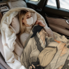 Coperta in flanella con paesaggio a inchiostro - Okomall