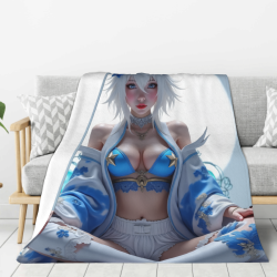 Sobra 280g de manta de franela con dibujo (estilo vertical)