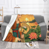 Flanelldecke 280 g - Klassisches Damenmuster