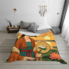 Flanelldecke 280 g - Klassisches Damenmuster