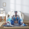 Coperta in flanella da 280g (stile verticale) con motivo
