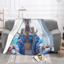 Manta de franela con flece de 280g (estilo horizontal) - Un bien cómodo con patrón