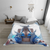 280g 플란넬 극세사 담요 (수평 스타일) - 패턴이 있는 편안한 상품