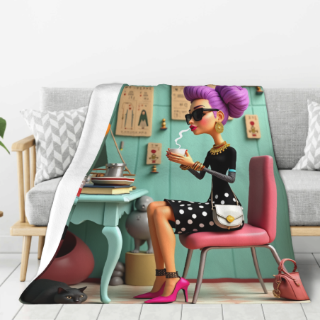 Stylische Flanelldecke - Komfortables & Trendiges Design