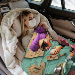 بطانية فلانيل أنيقة - تصميم مريح وعصري