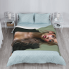 280g Vertikaler Flanelldecke: Exquisiter Druck, Komfortabel und Warm