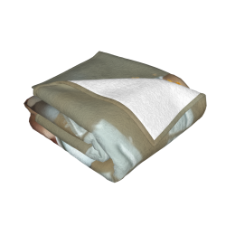 Couette en Flanelle 280g (Style Horizontal) avec Motif