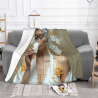 280g Flannel Blanket (Horizontal Style) with Pattern