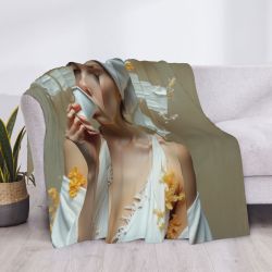 Coperta in Flanella da 280g (Stile Orizzontale) con Motivo