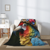 Papagei-Motiv-Decke - Okomall