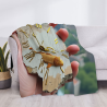 Coperta in flanella creativa - Texture astratta a gocce d'acqua