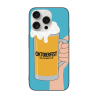 Креативный чехол для iPhone 15/Pro/Max с дизайном пивного бокала - OKOMALL