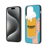 Креативный чехол для iPhone 15/Pro/Max с дизайном пивного бокала - OKOMALL