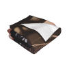 Couverture en flannel polaire 280g (style horizontal) avec motif