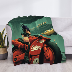 Couette Flanelle Cyberpunk - Okomall