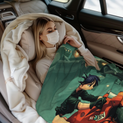 Coperta in Flanella Cyberpunk - Okomall
