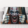 Manta de Forro Polar de 280g (Horizontal) - Patrón de Harley Quinn