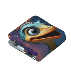 Coperta in flanella verticale da 280 g: Adorabile motivo cartone animato, comoda e calda