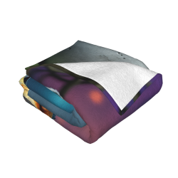280g Manta de Flanelauzzy (Horizontal) - Diseño Animado Adorable