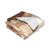Drap en laine de flanelle de 280 g (style horizontal) avec magnifique motif anime