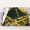 Fleece-Decke 280 g/m² (horizontal): Decke mit schönem Pyramusmuster