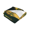 Fleece-Decke 280 g/m² (horizontal): Decke mit schönem Pyramusmuster