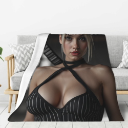 Vertikales Flanelldecken (mit schönen Mustern), 280 g