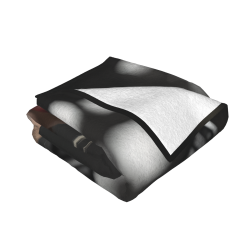 Couverture en flanelle de 280 g (horizontale) - Motif sexy, confortable et chaude