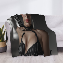 Manta de polar de 280 g (horizontal) - Diseño sexy, cómoda y cálida