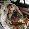 Coperta in flanella verticale da 280 g (con motivo egizio antico)