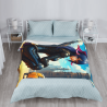 Coperta in flanella da 280 g (stile verticale) con stampa unilaterale su tutta la superficie