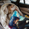 280g Flannel Blanket (Vertical Style) with Full-Side Single-Sided Printing