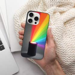 iPhone 15 Pro/Pro Max 彩虹漸變手機殼 - okomall