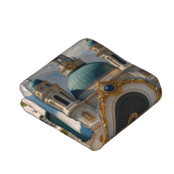 Elegante Flanelldecke mit Kirchenlandschaft - Okomall