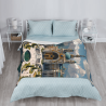 Elegante Flanelldecke mit Kirchenlandschaft - Okomall