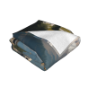 Coperta in flanella polar da 280 g (orizzontale) con motivo di palazzo - Una grande scelta per il comfort e il calore