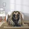 280g Vertical Flannel Blanket (with Pattern), a Great Choice for Comfort